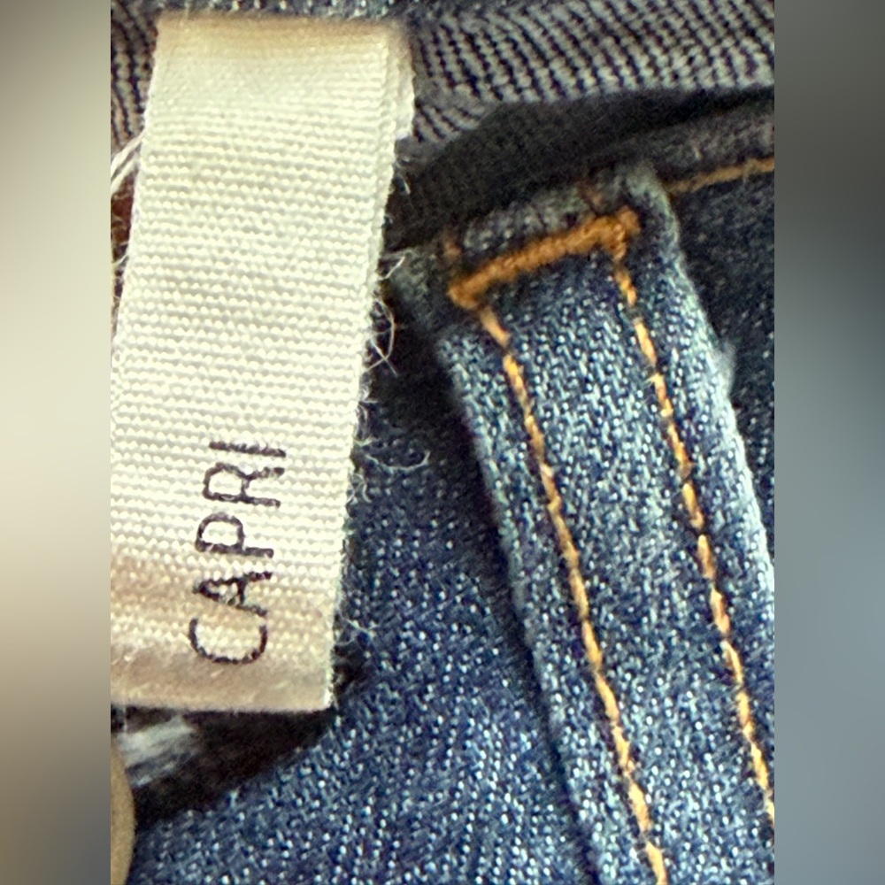 Rag & Bone Low Rise Cropped Capri Jeans Size 25 - Picture 8 of 11